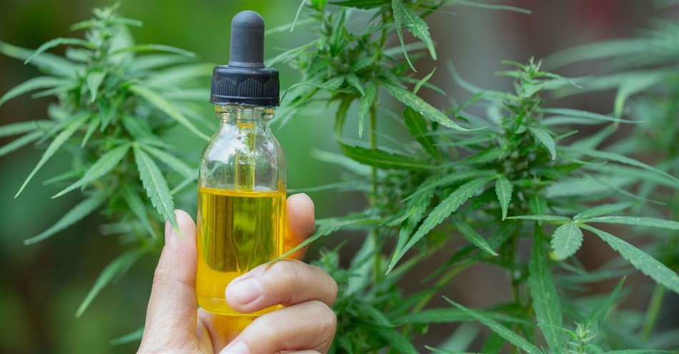 cbd oil bottle